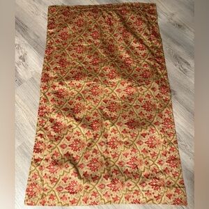 Ralph Lauren Langham Red Paisley Sateen King Pillow Sham